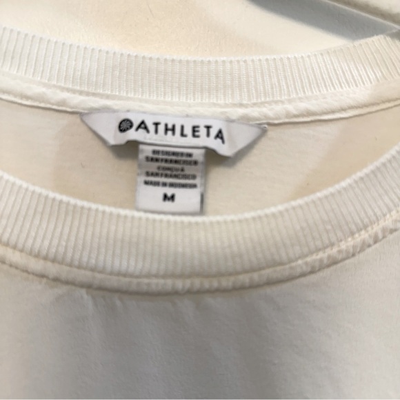 ATHLETA Silk Hybrid Top in White - Picture 5 of 6